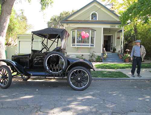 A Model T Ford in Martinez, CA
